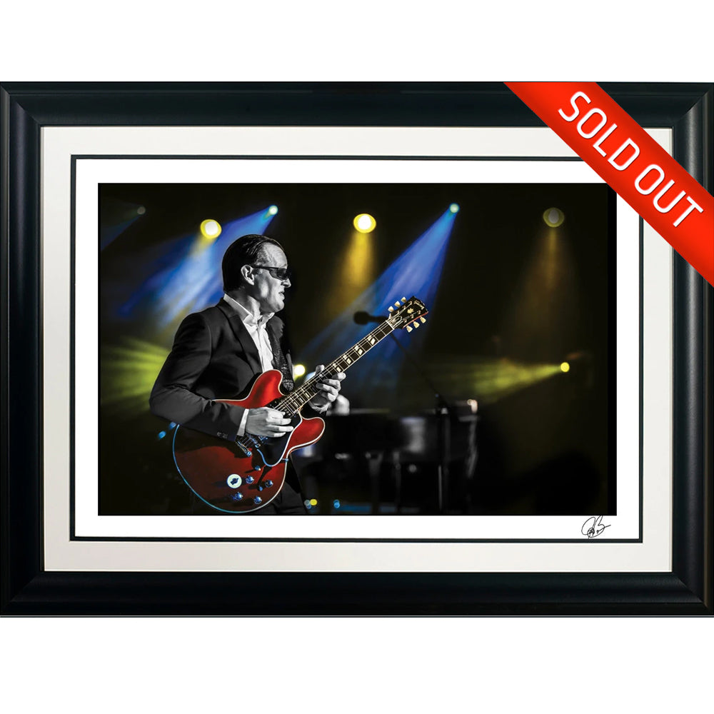 #28 "Dial It Up " JOE BONAMASSA Collectible Litho (FRAMED - USA ONLY)