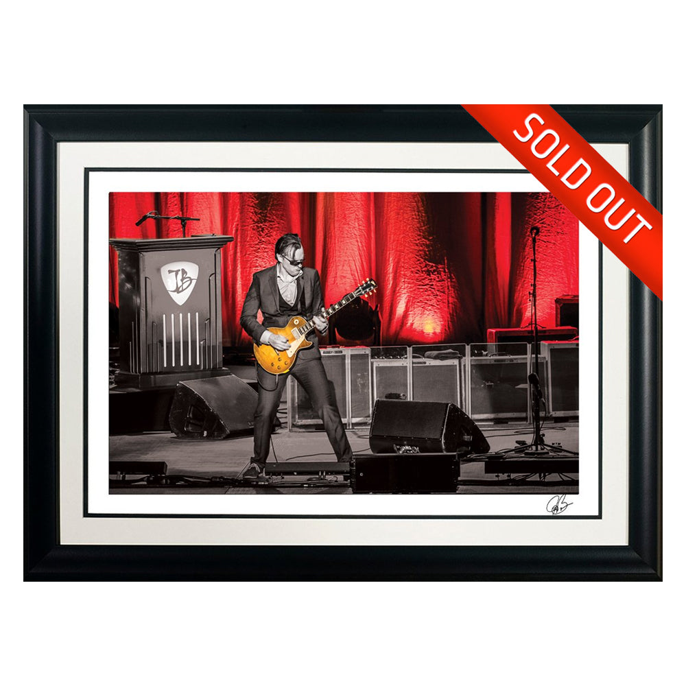 #29 "Red House " JOE BONAMASSA Collectible Litho (FRAMED - USA ONLY)