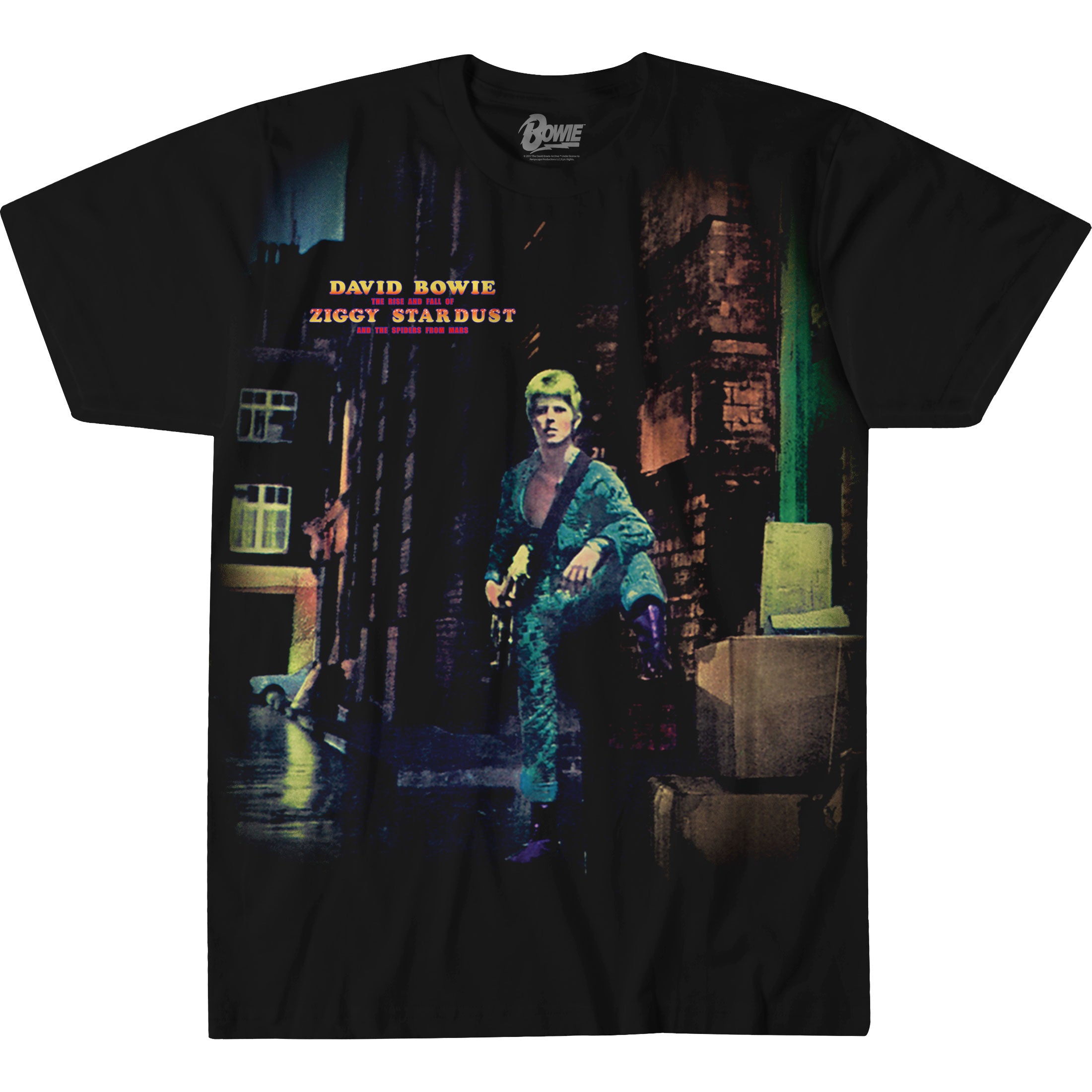 David Bowie Ziggy Stardust T Shirt Men