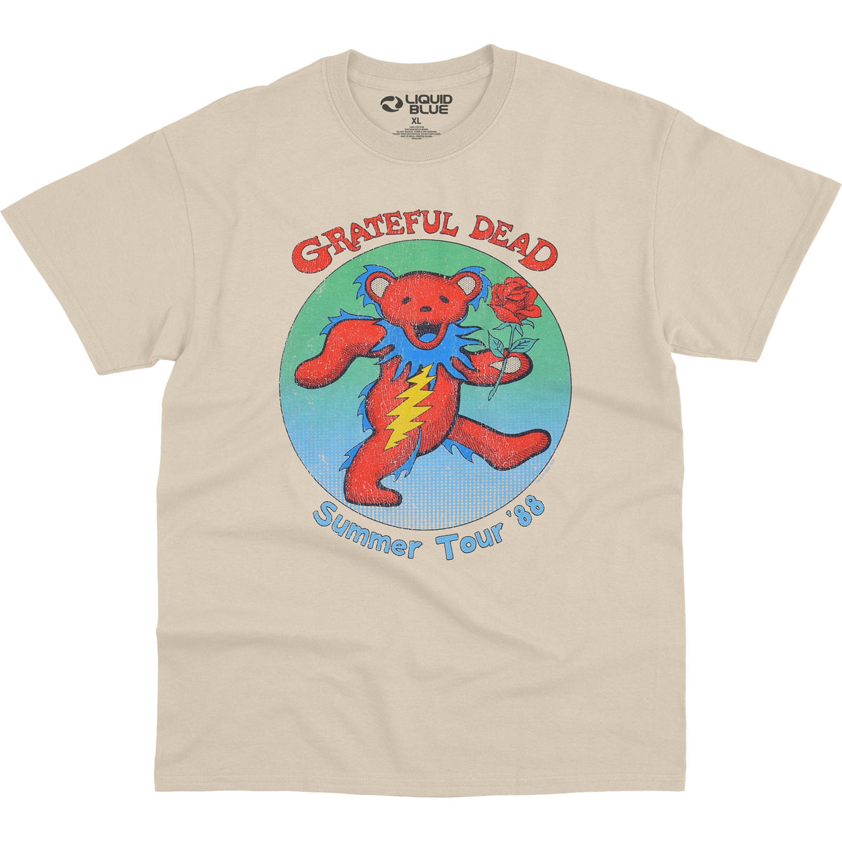 Grateful Dead - Rose Bear 88 T-Shirt (Men)