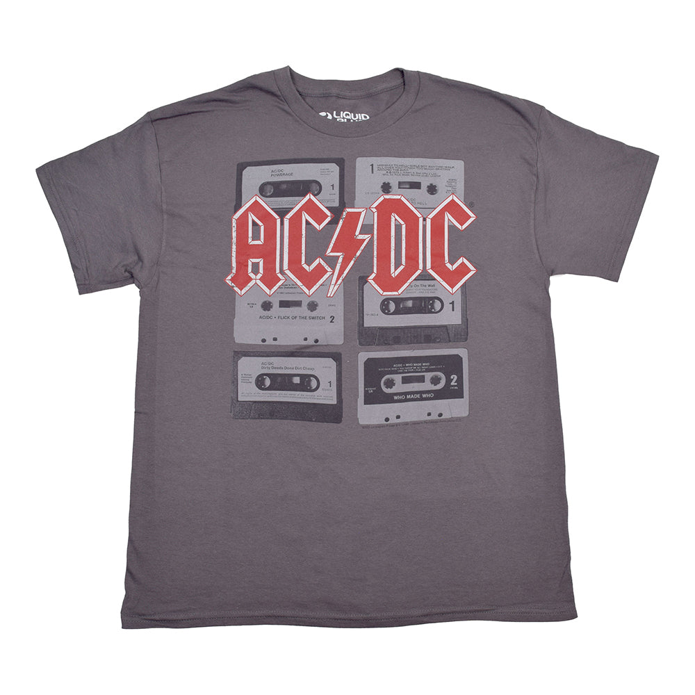 AC/DC - Cassettes T-Shirt (Men)