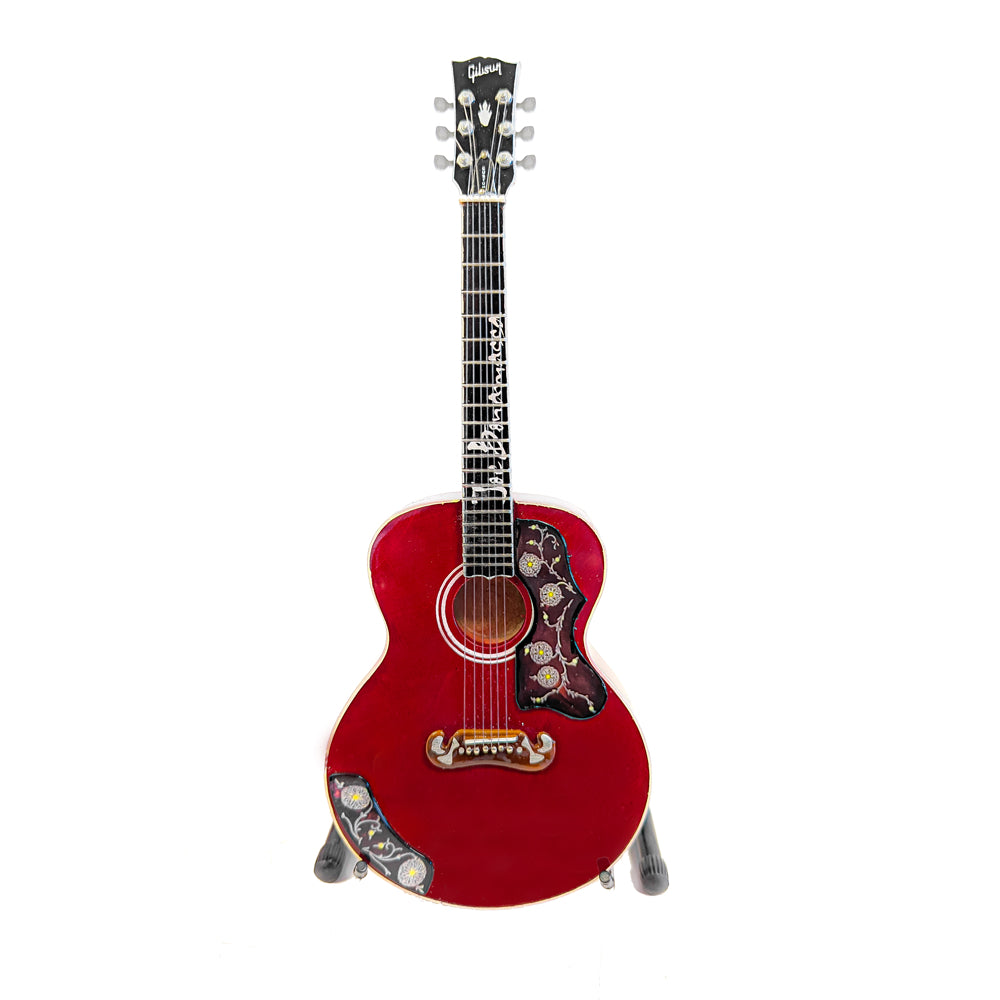 Joe Bonamassa Signature 1962 Gibson J-200 Miniature Guitar Replica - Ultra  Rare Cherry Finish