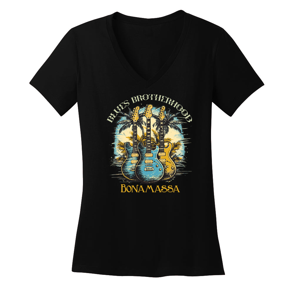 Blues Brotherhood Tropical V-Neck (Women)