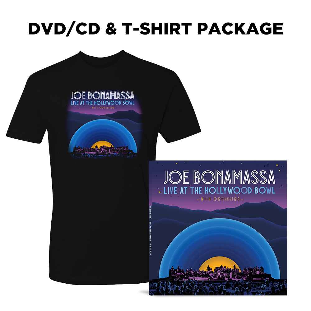 Live at the Hollywood Bowl with Orchestra DVD/CD & T-Shirt Package (Unisex)