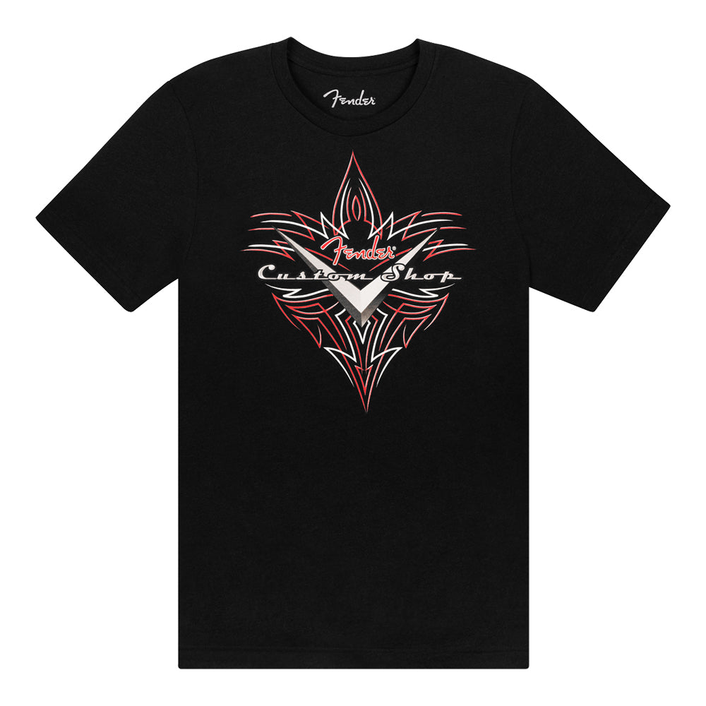 Fender Custom Shop Pinstripe T-Shirt (Unisex) 2XL