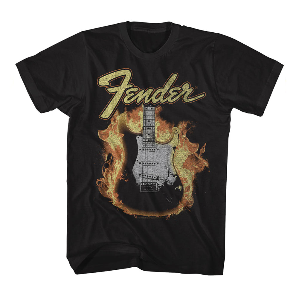 Fender - Flame Guitar T-Shirt (Men)