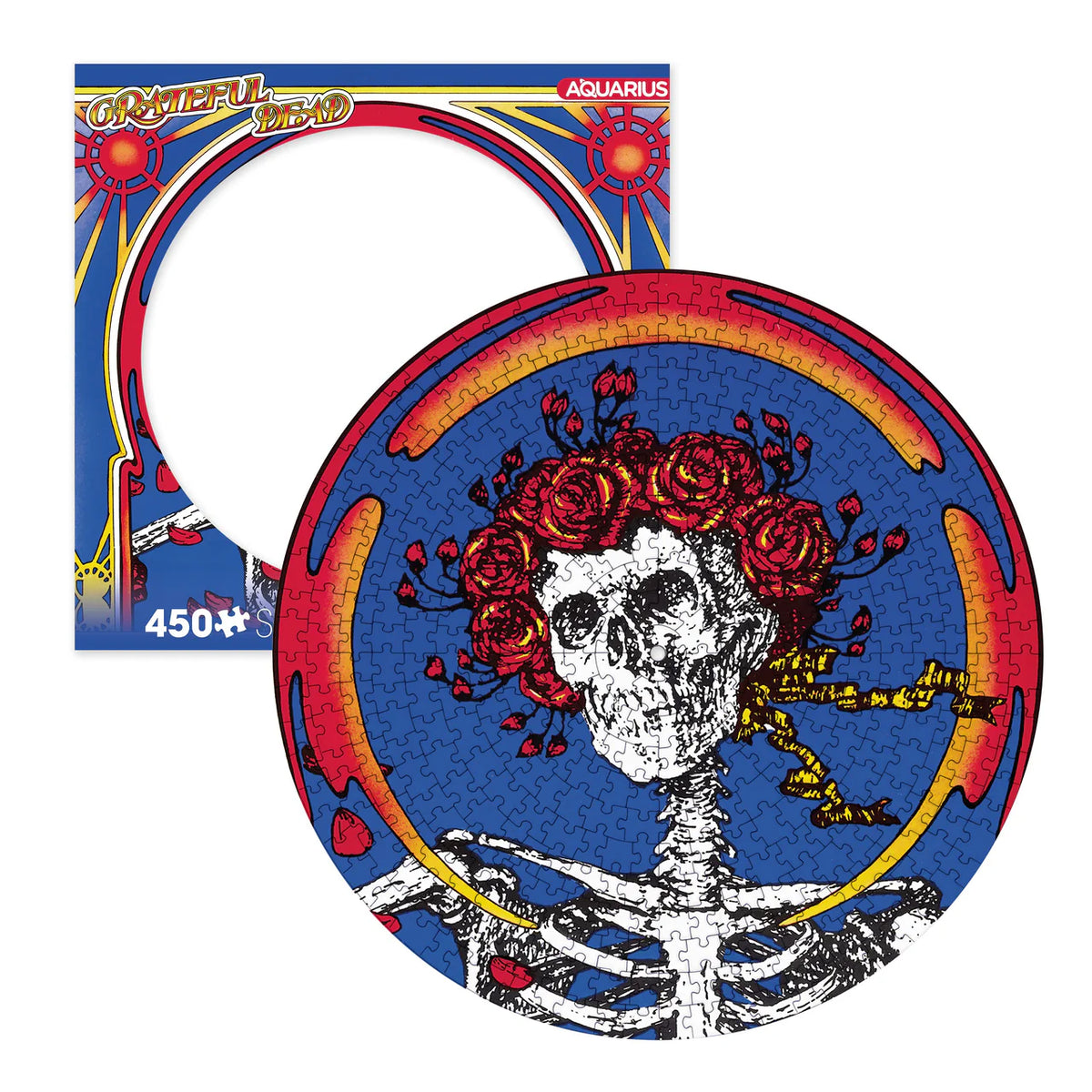 Grateful Dead Skull & Roses Puzzle