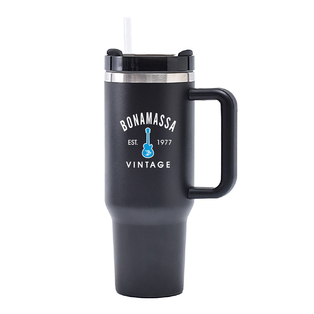 Vintage Guitar 40oz Tumbler