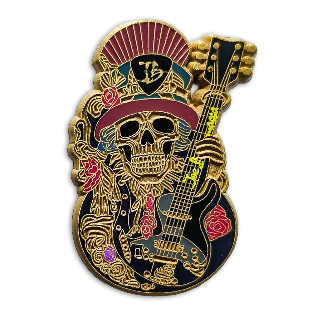 Blues Mad Hatter Pin