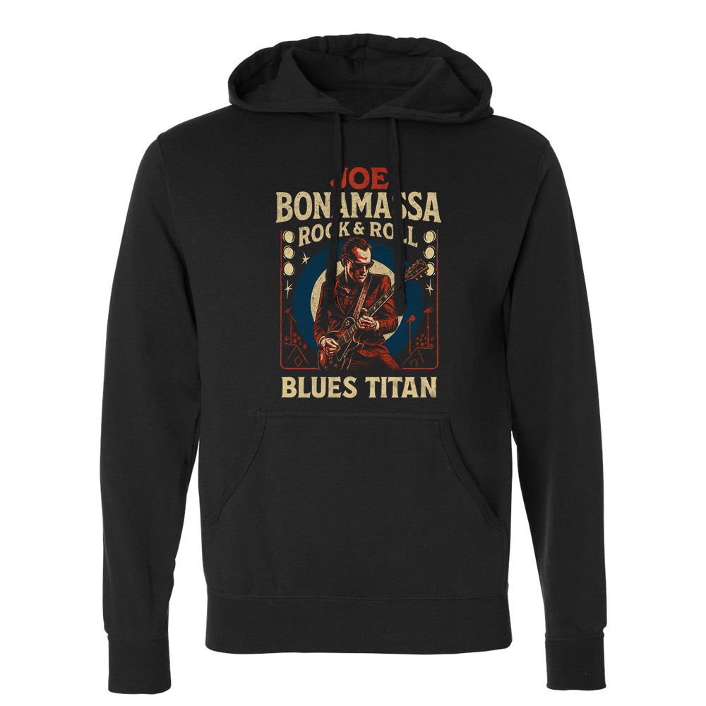 Blues Titan Rock & Roll Pullover Hoodie (Unisex)