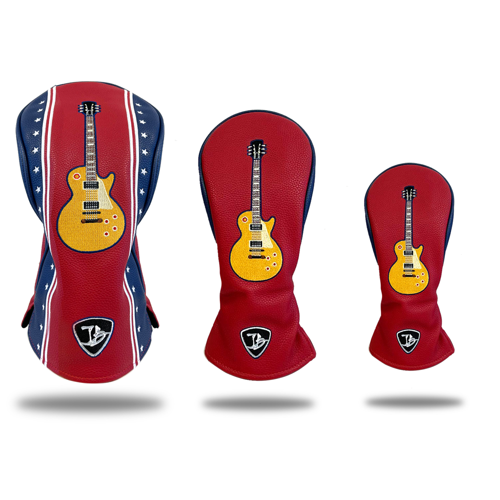 joe bonamassa gear collection Goldtop Golf Club Head Cover Set