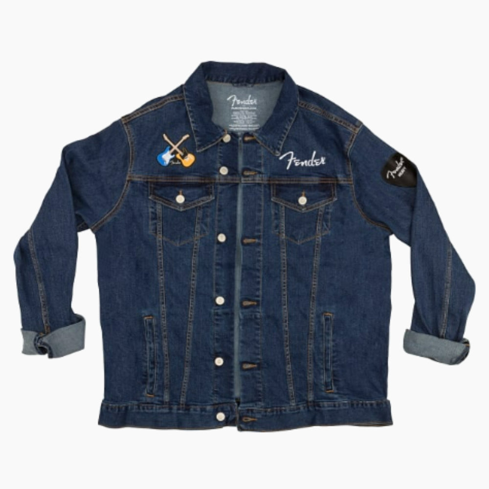 Fender Jean Jacket with Patches (Men) – Joe Bonamassa Official Store