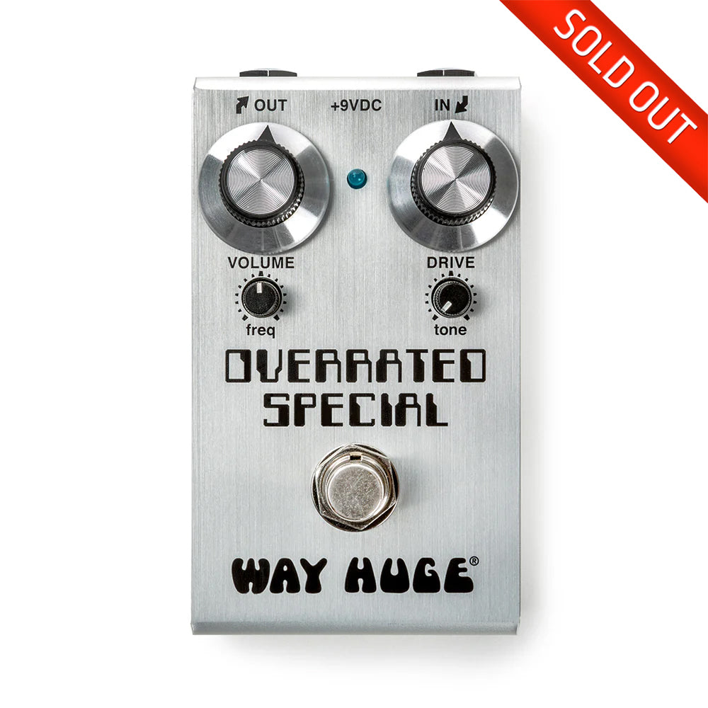 always on overdrive pedal Way Huge Smalls Overrated Special Overdrive