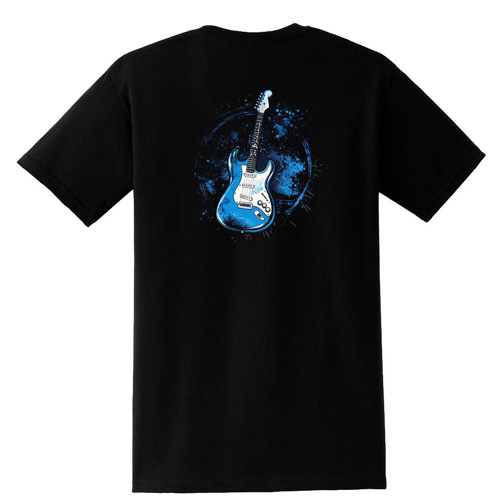 Blues Burst Pocket T-Shirt (Unisex)
