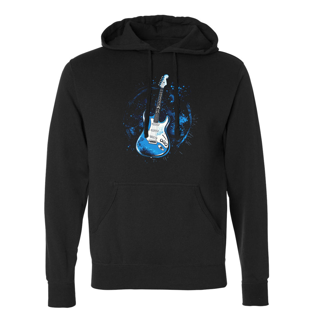 Blues Burst Pullover Hoodie (Unisex)