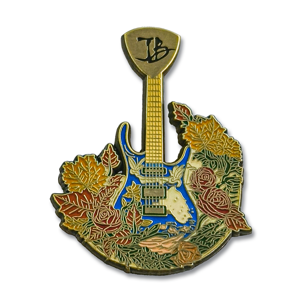 Blues Harvest Pin
