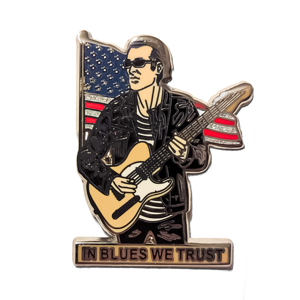 Blues Hero Pin