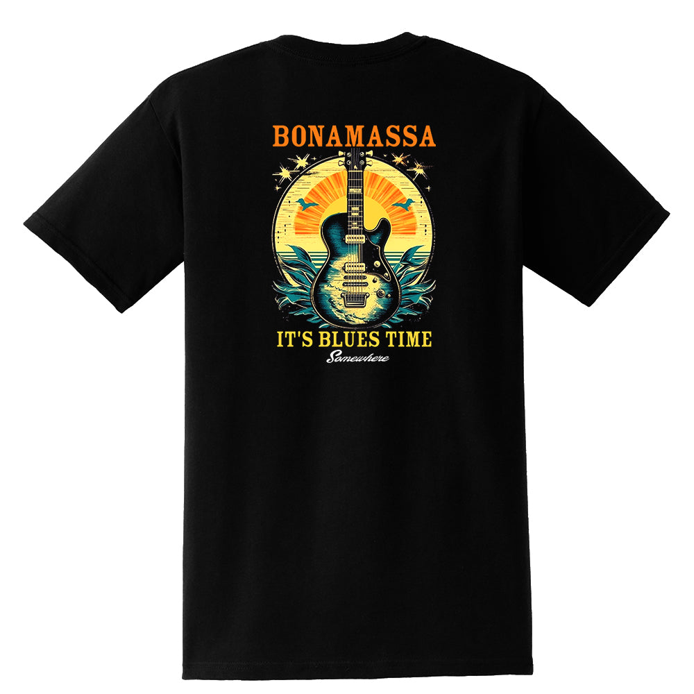 It's Blues Time Somewhere Pocket T-Shirt (Unisex)