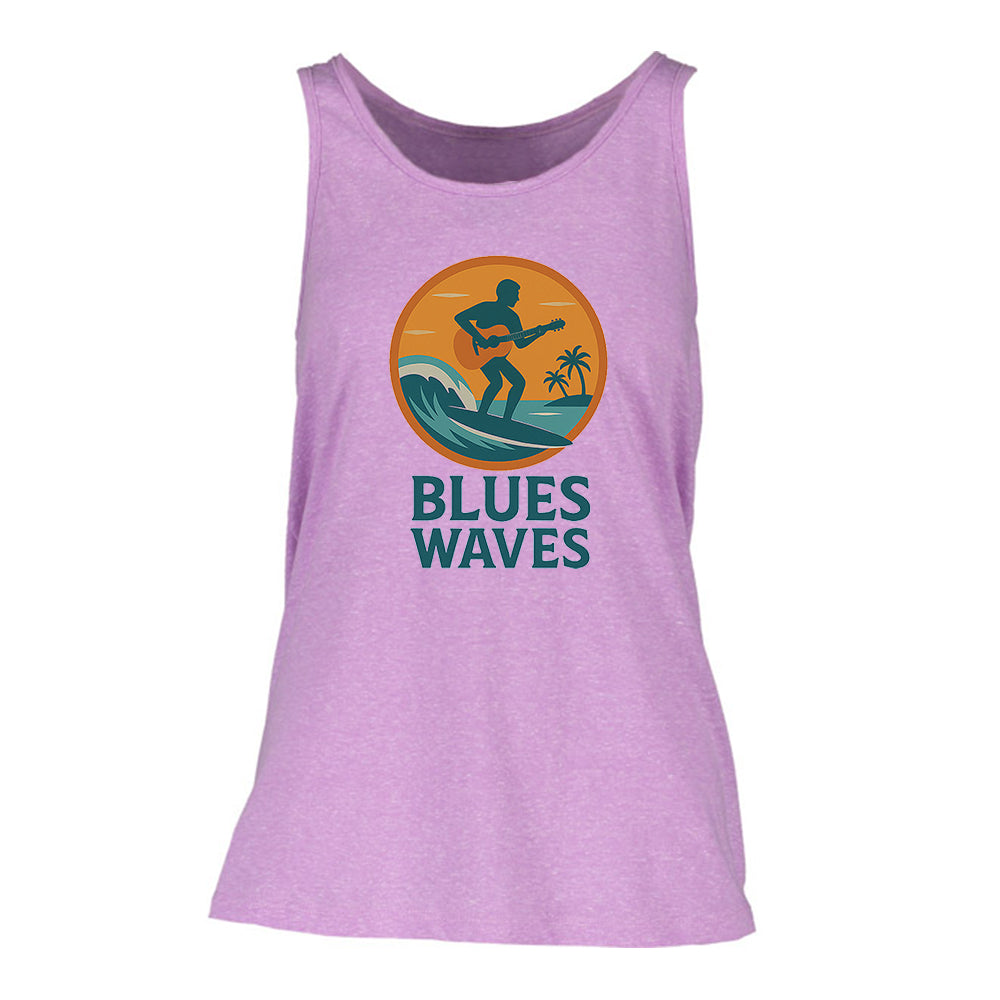 Blues Waves Flowy Tank (Women)