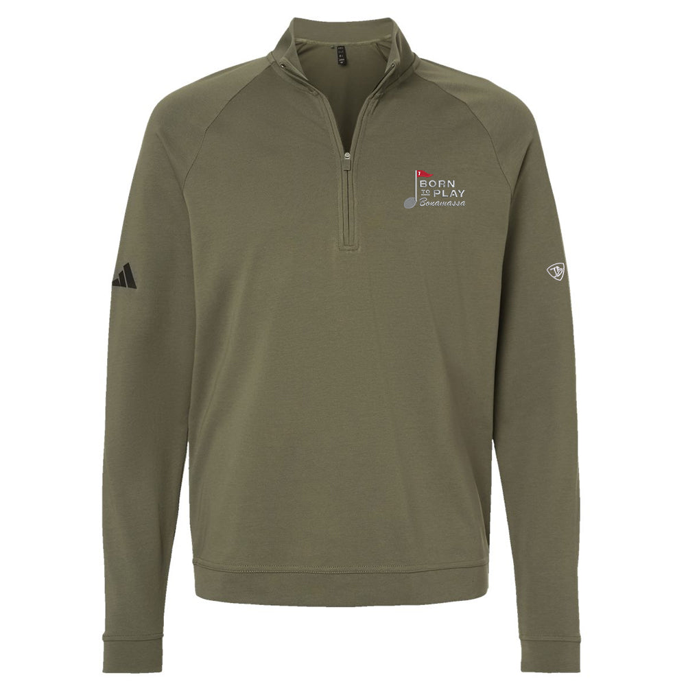 Born 2 Play Bonamassa Adidas Quarter-Zip Pullover (Men)