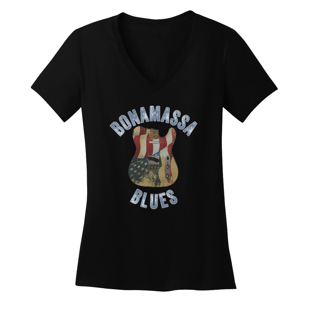 Tele Blues V-Neck (Women)