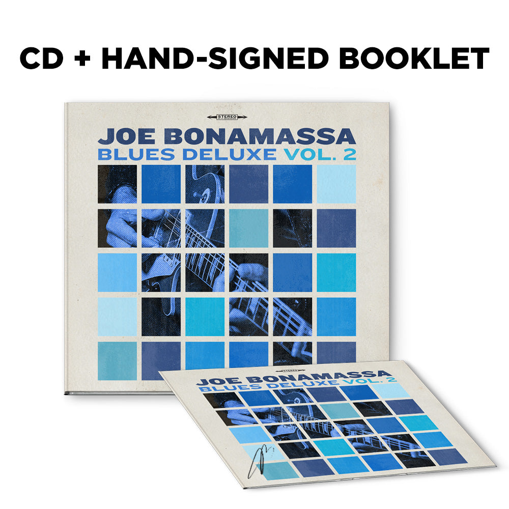Joe Bonamassa: Blues Deluxe Vol. 2 (CD) (Released: 2023) - Hand-Signed Booklet