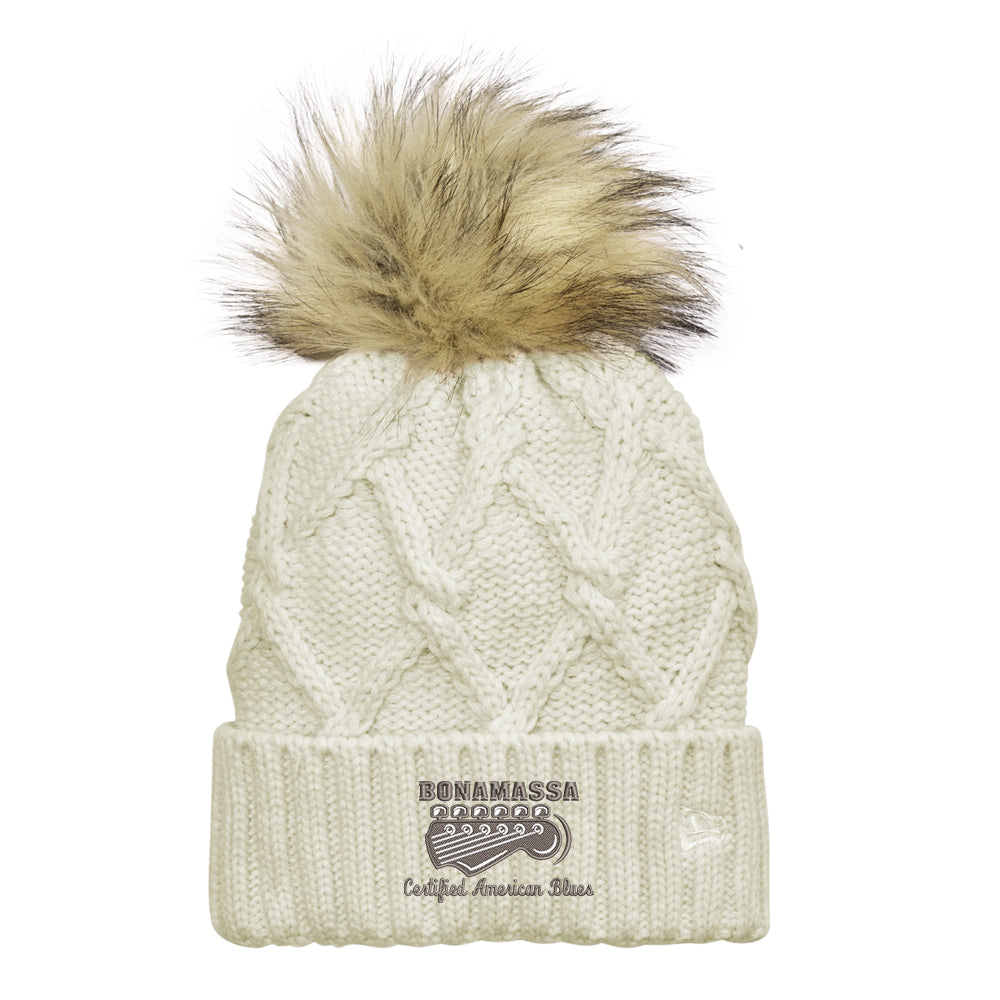 Certified American Blues New Era Faux Fur Pom Beanie
