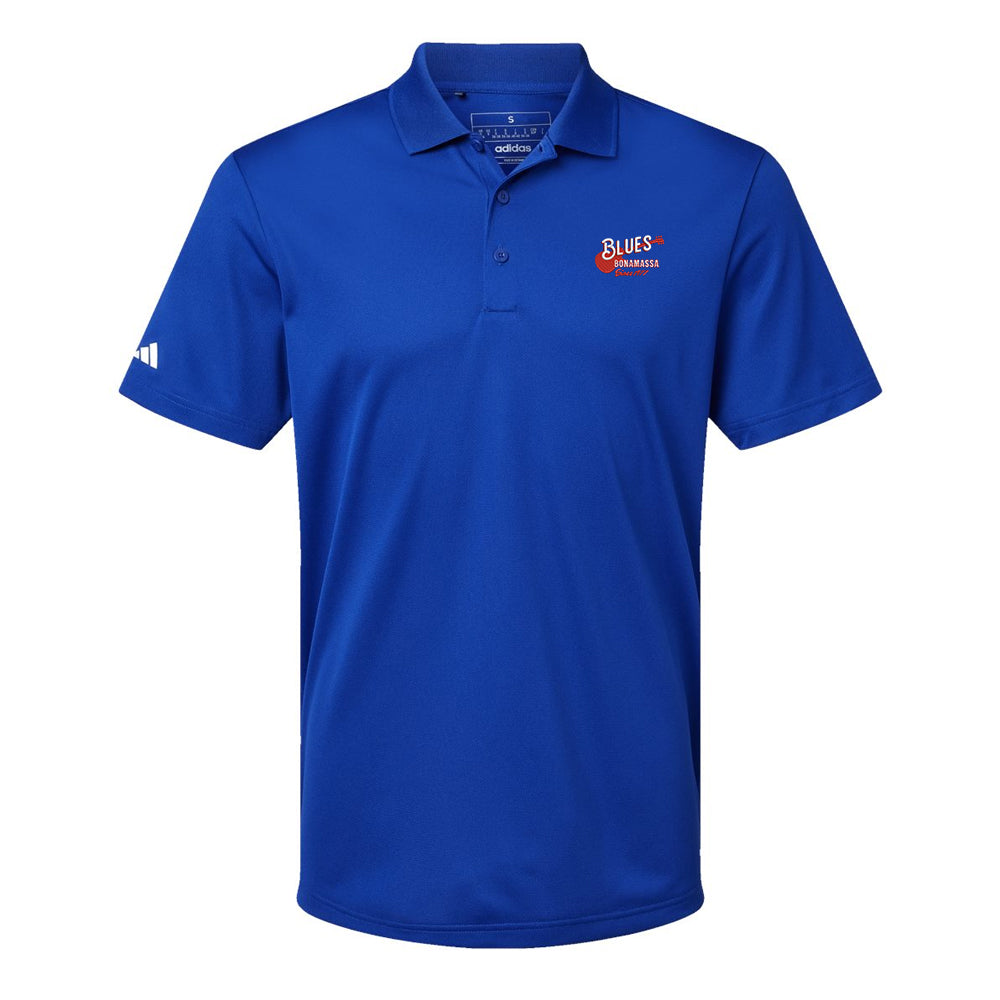 Certified Blues Adidas Basic Sport Polo (Men)