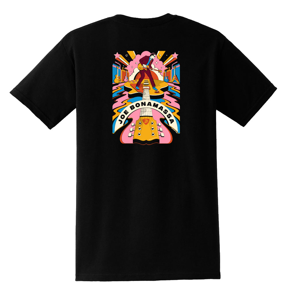 Cosmic Groove Pocket T-Shirt (Unisex)