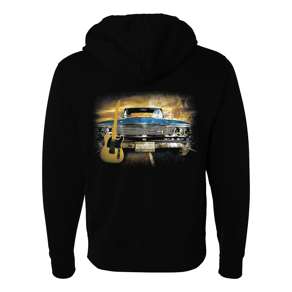 Cruisin' Blues Zip-Up Hoodie (Unisex)