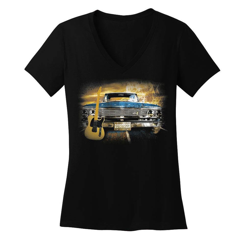 Cruisin' Blues V-Neck (Women)