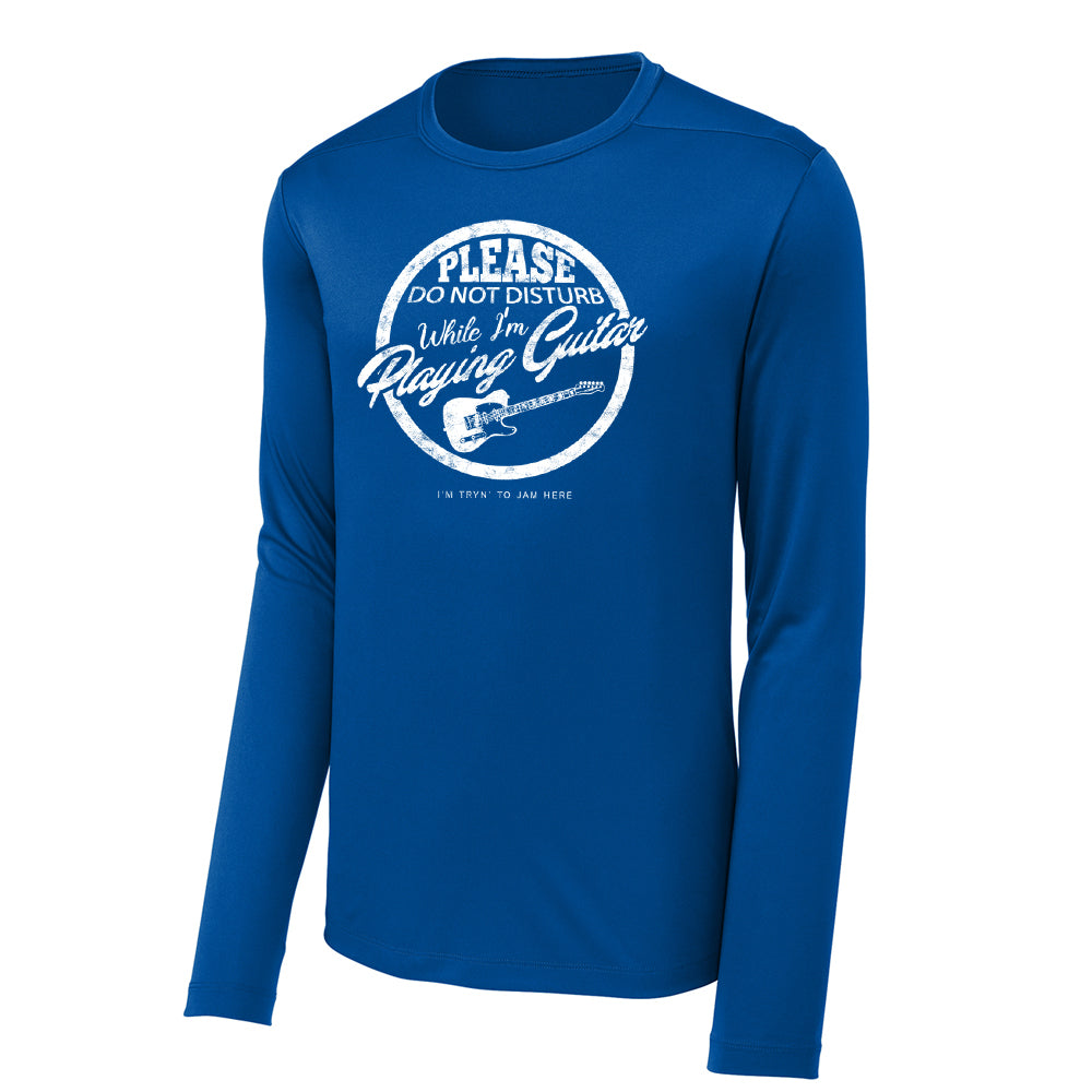 Do Not Disturb UV Pro Long Sleeve (Men) - White