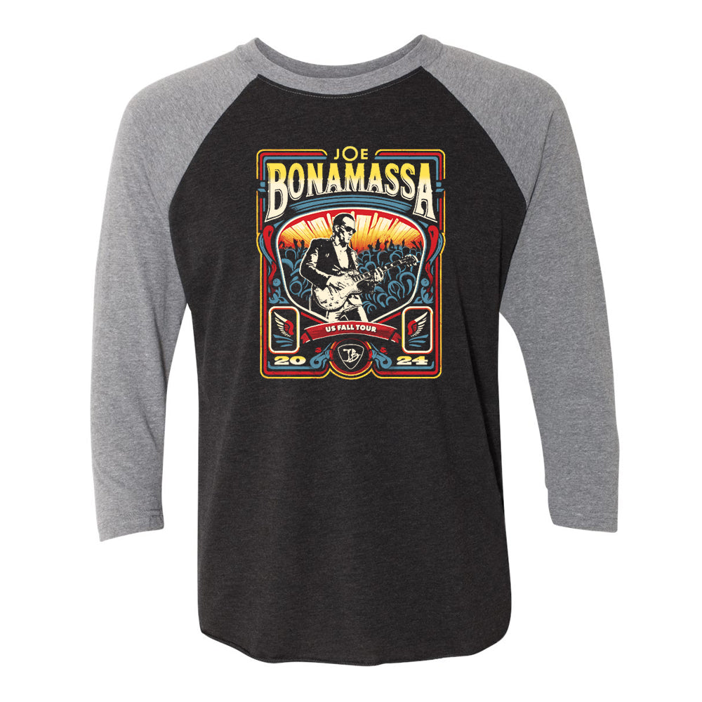 2024 U.S. Fall Tour 3/4 Sleeve TShirt (Unisex) Joe Bonamassa