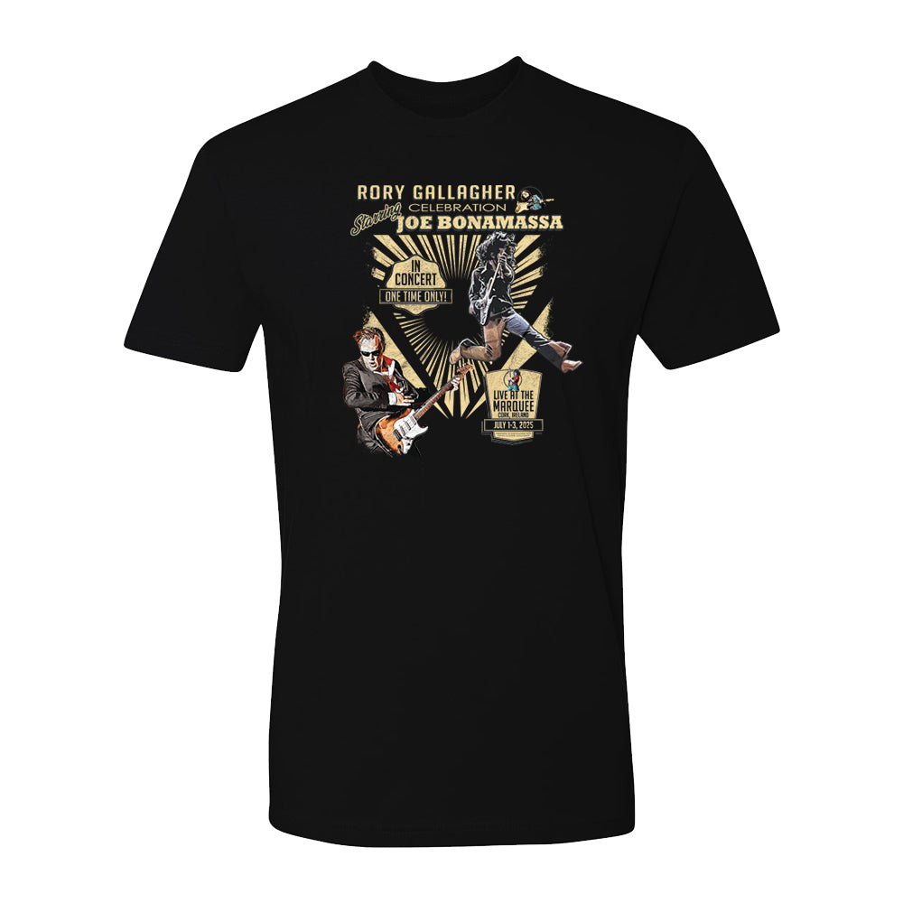Rory Gallagher Celebration T-Shirt (Unisex)