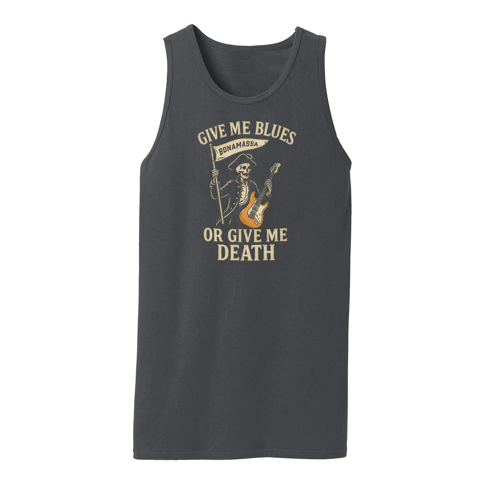 Give Me Blues Or Give Me Death Beach Wash Tank (Men)