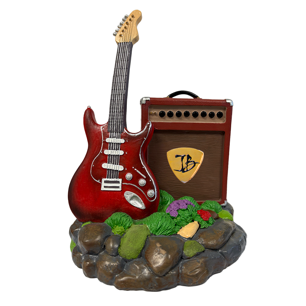Guitar & Amp Garden Gnome