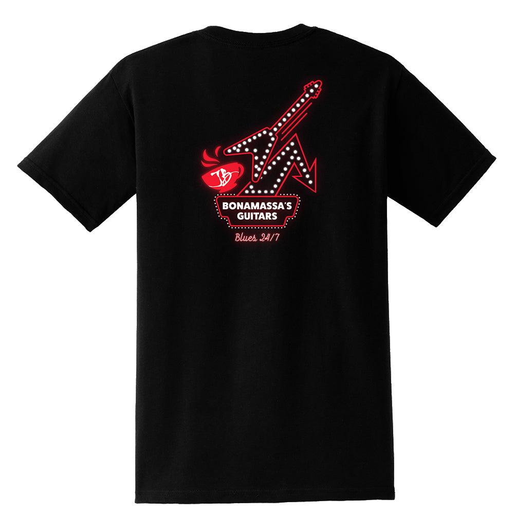 One More Cup of Blues Diner Pocket T-Shirt (Unisex)