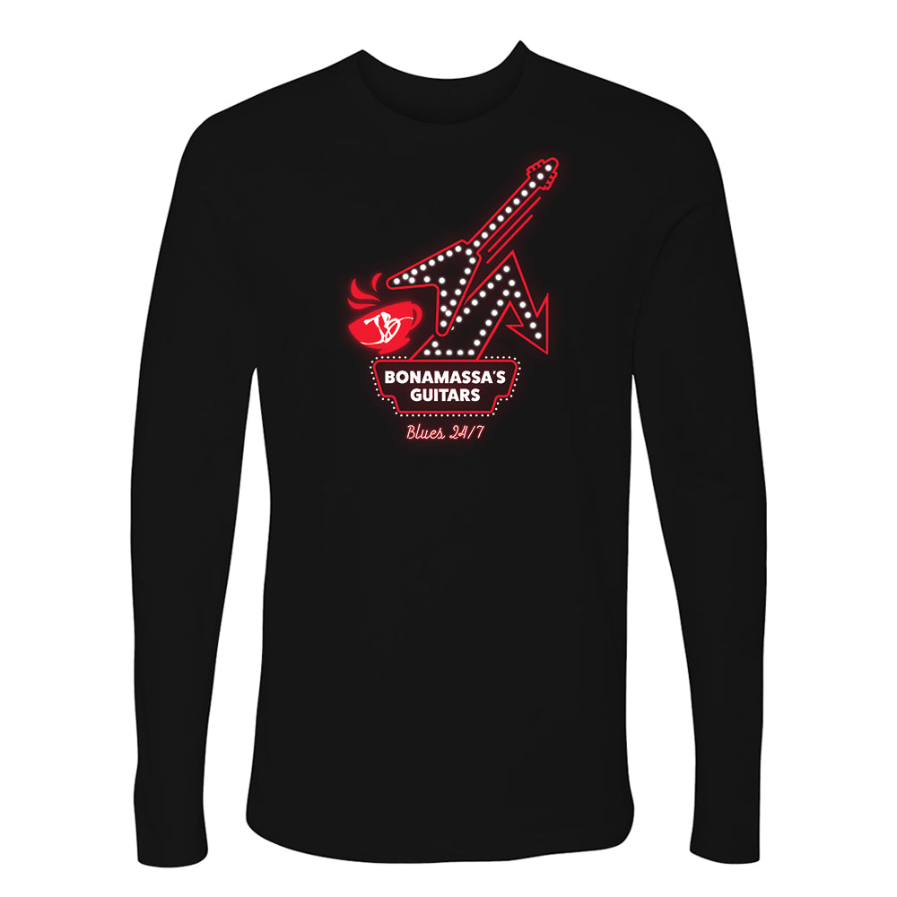 One More Cup of Blues Diner Long Sleeve (Men)