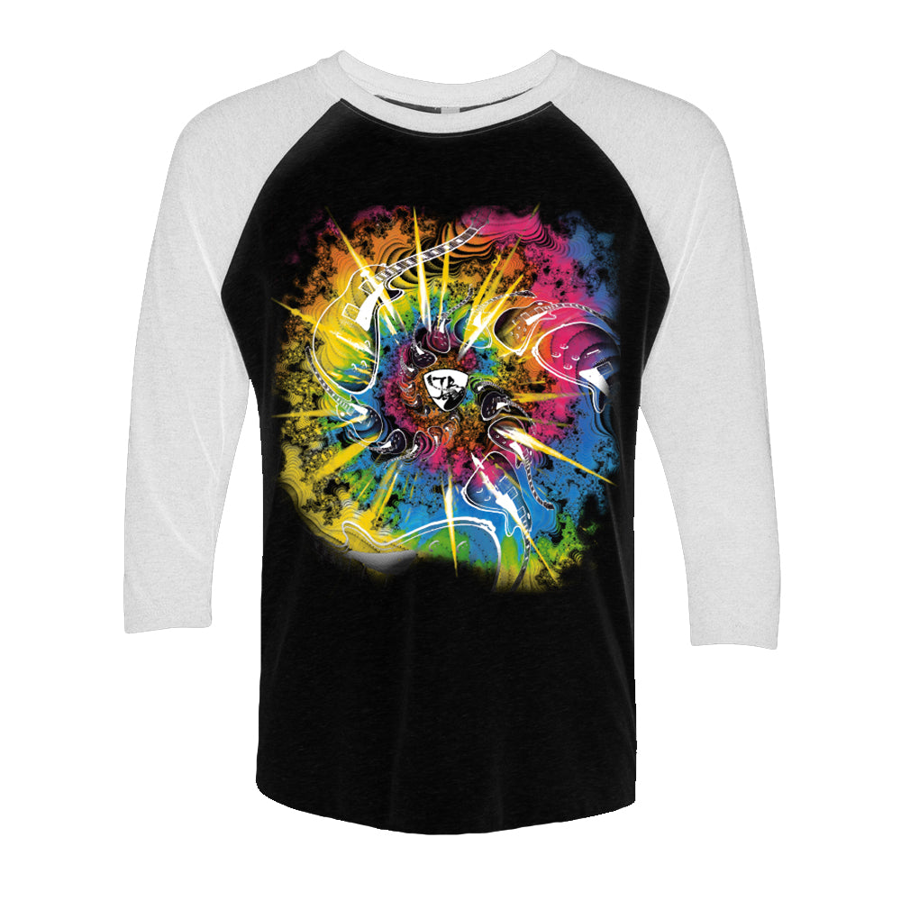 Guitar Trippin' 3/4 Sleeve T-Shirt (Unisex)