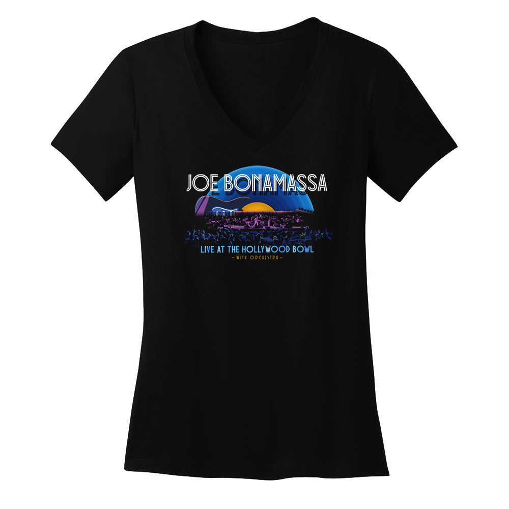 Live at the Hollywood Bowl Guitar V-Neck (Women) ***PRE-ORDER***