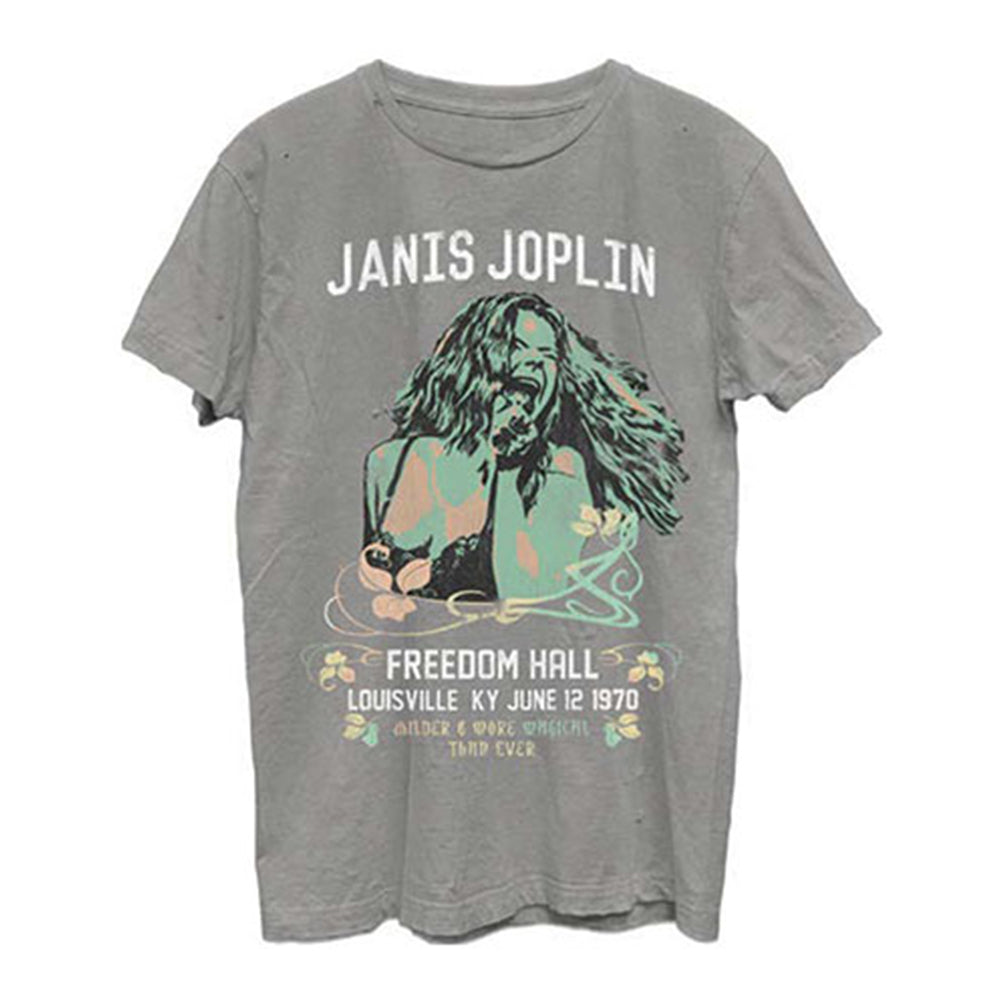 Janis Joplin - Freedom Premium Vintage T-Shirt (Men)