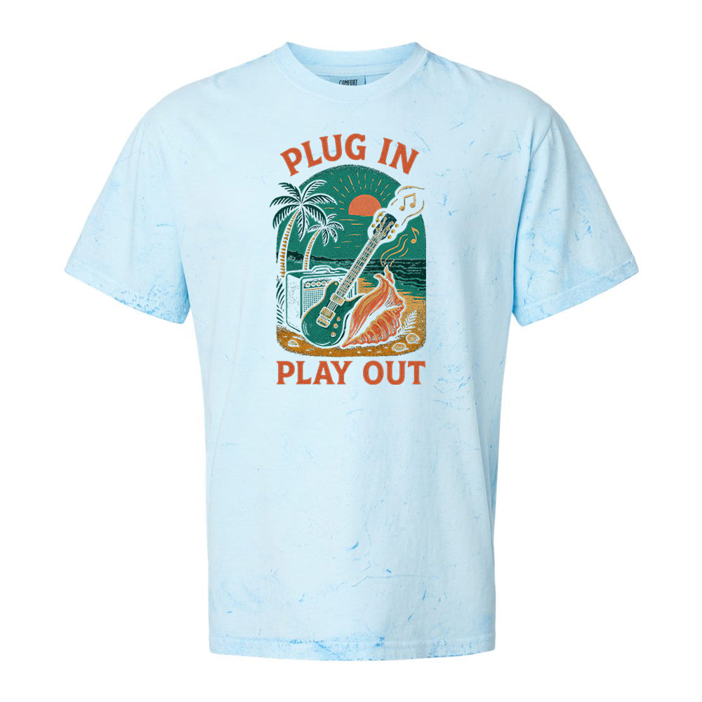 Plug In Play Out Comfort Colors Blast Tee (Unisex)