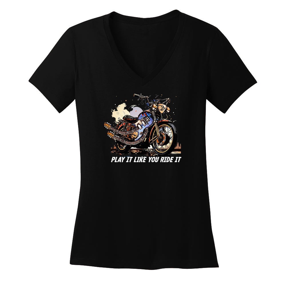 Play It Like You Ride It V-Neck (Women)