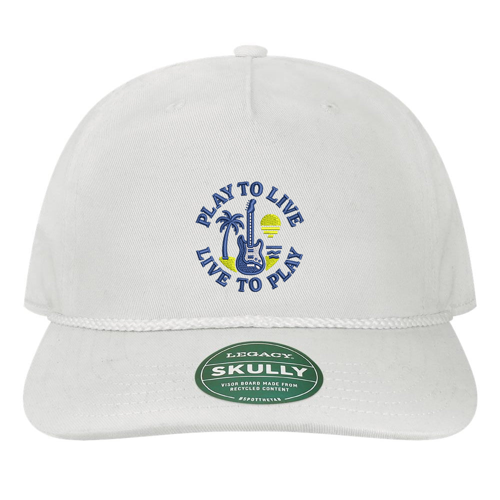 Play To Live Live To Play Hat