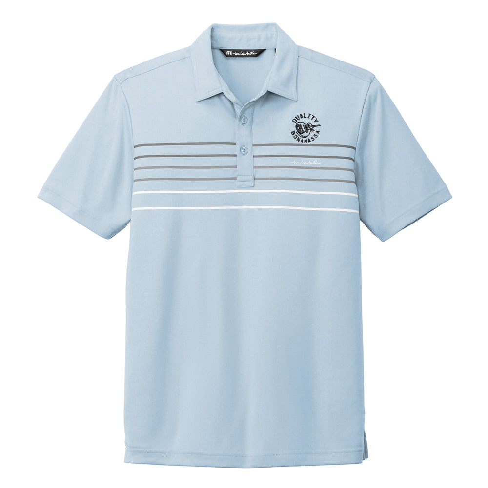 Quality Blues TravisMathew Coto Performance Chest Stripe Polo (Men