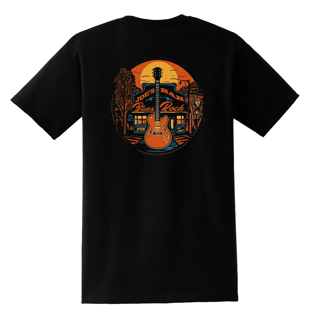Joe's Blues Rock Bar Pocket T-Shirt (Unisex)