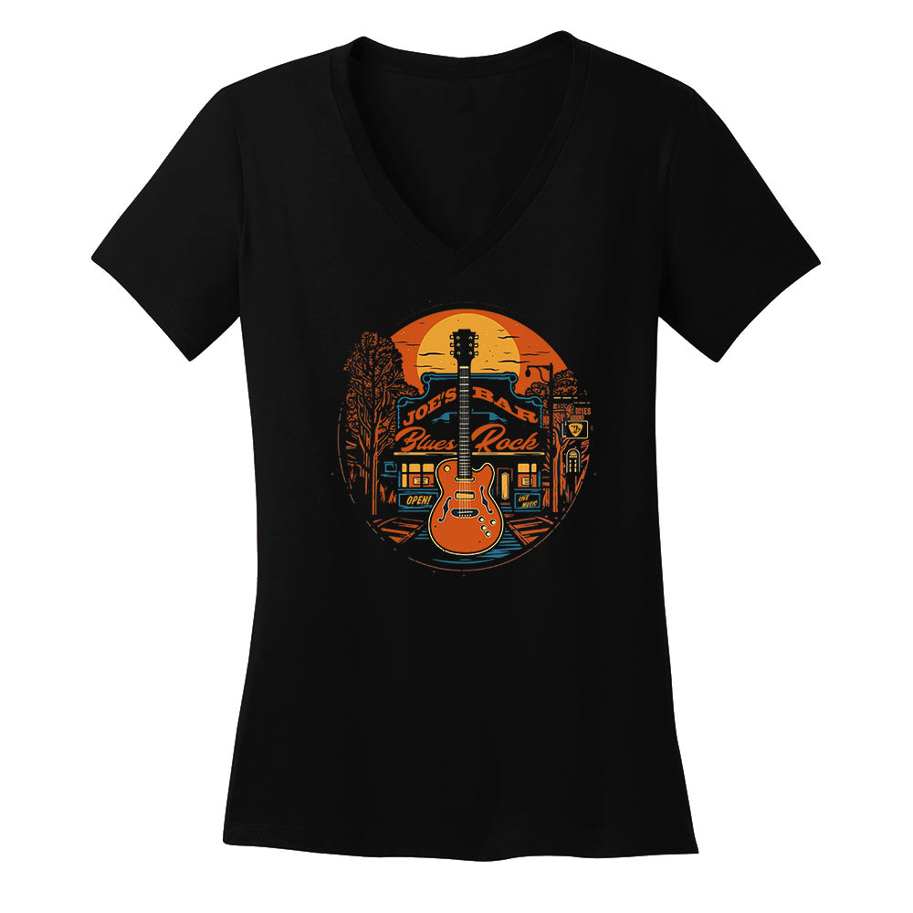 Joe's Blues Rock Bar V-Neck (Women)