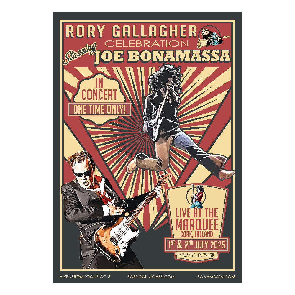 Rory Gallagher Celebration Poster