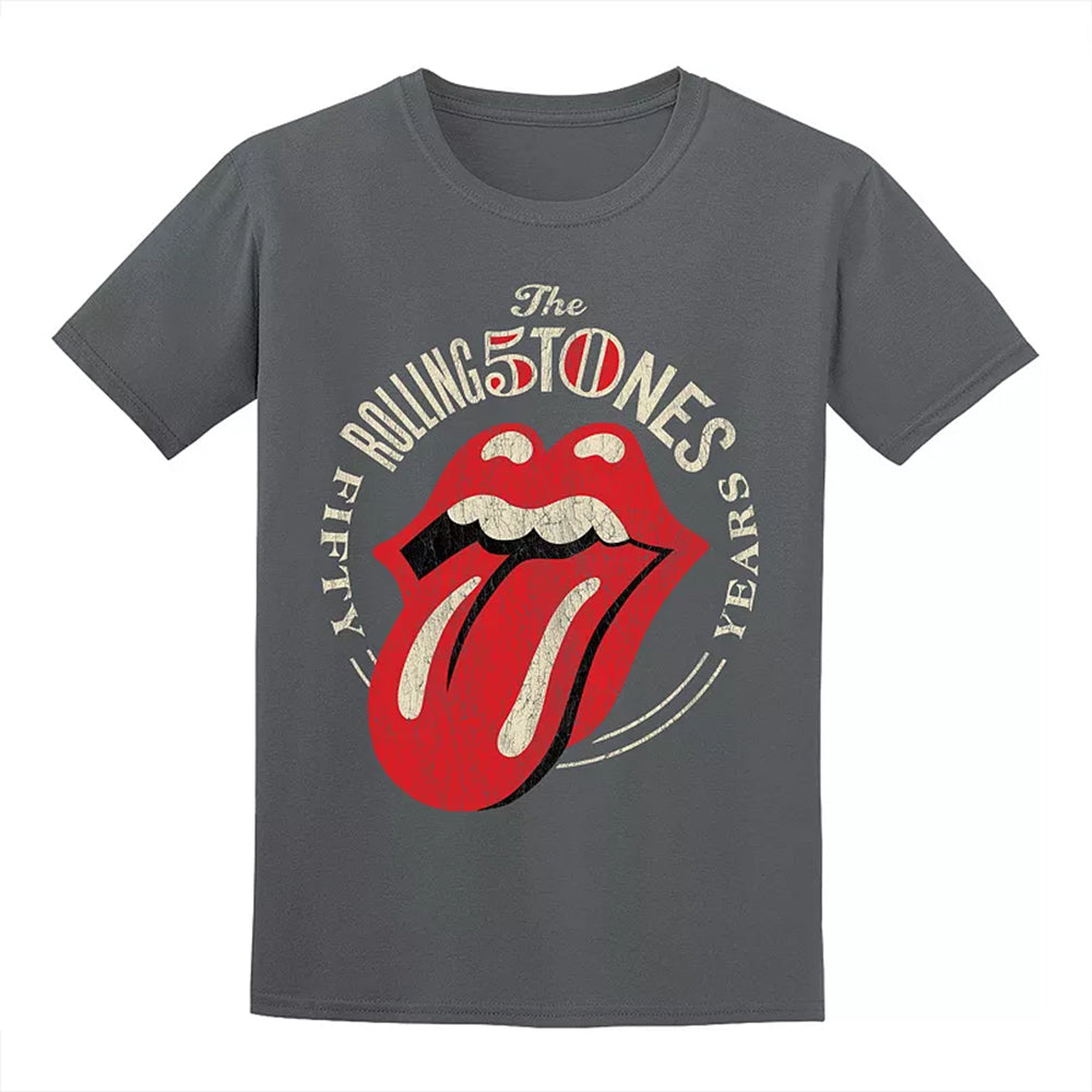 The Rolling Stones - 50 Years Tongue T-Shirt (Unisex)