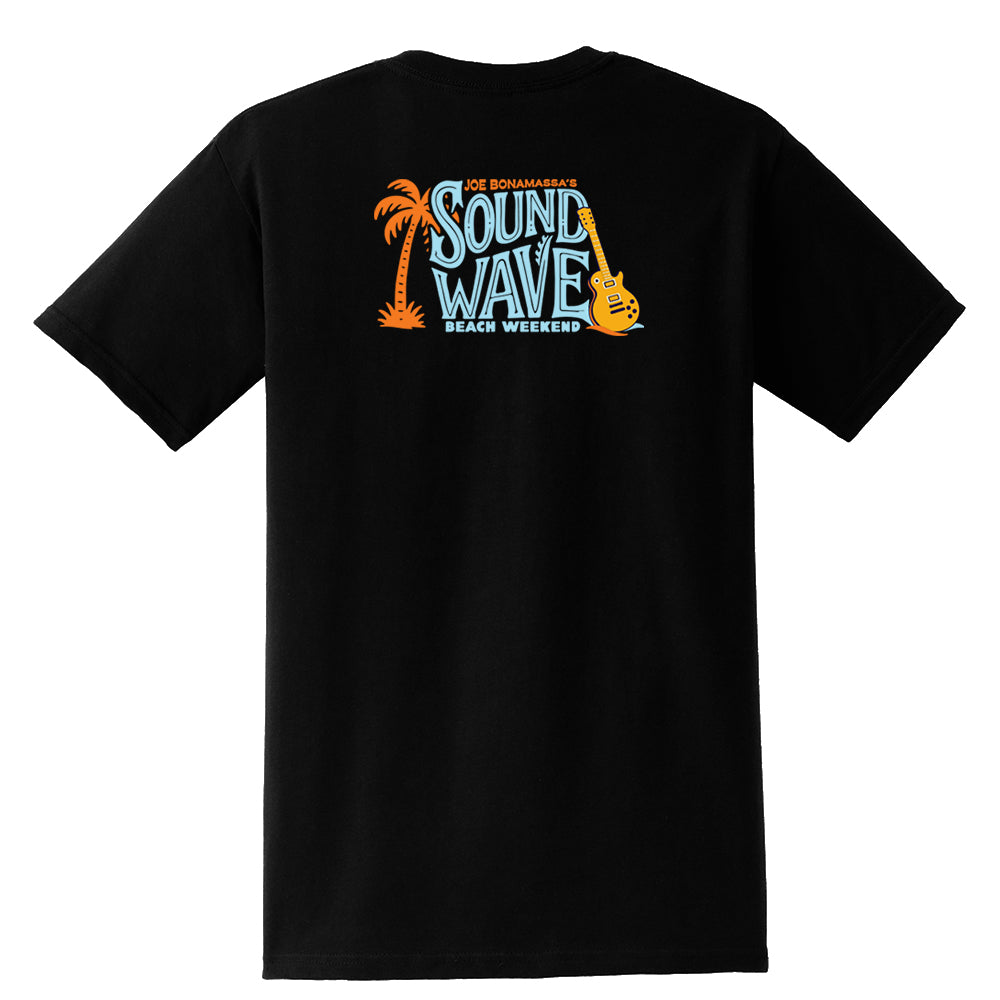 2026 Sound Wave Beach Weekend Pocket T-Shirt (Unisex)